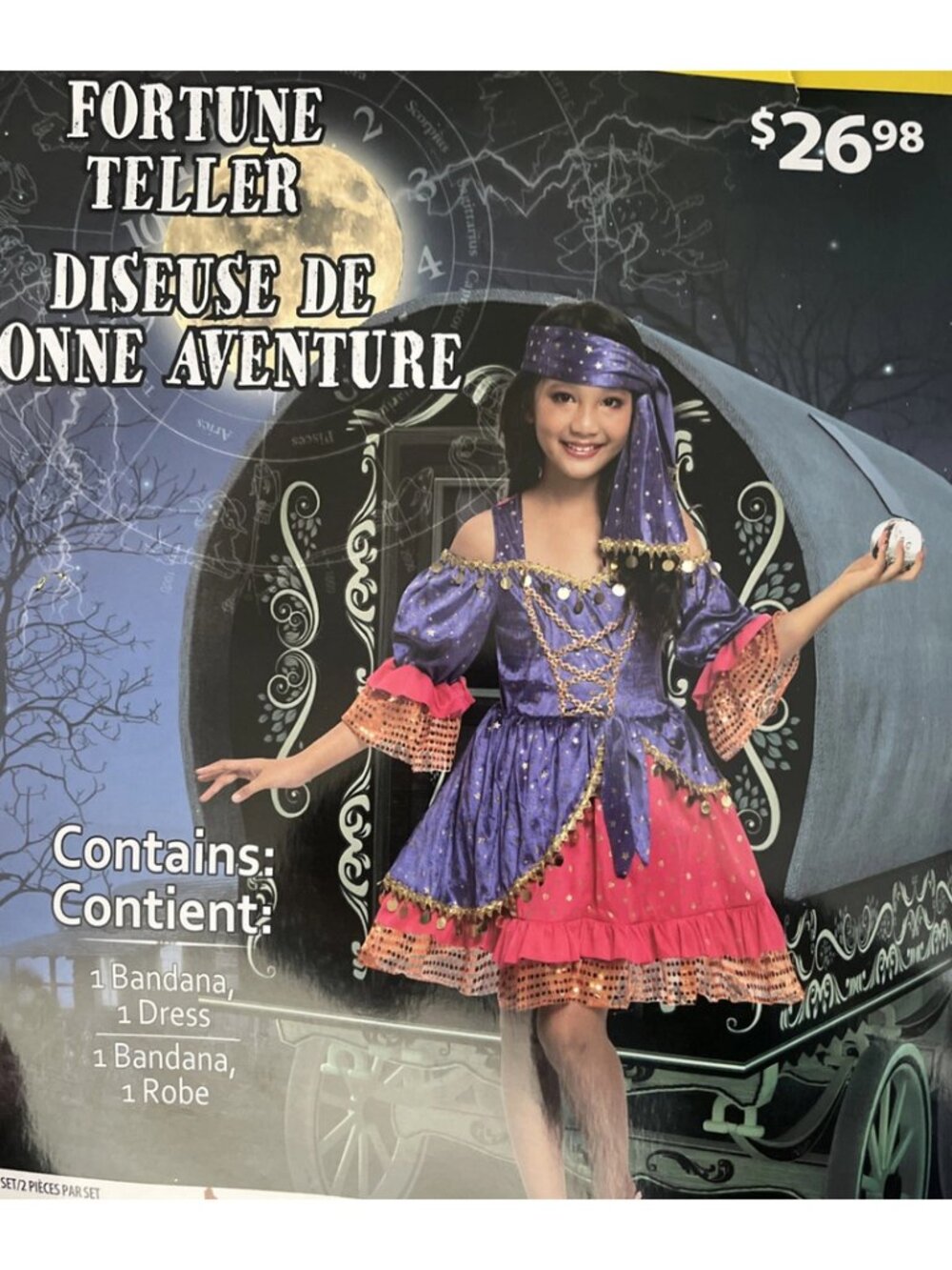 Girl's Fortune Teller Costume